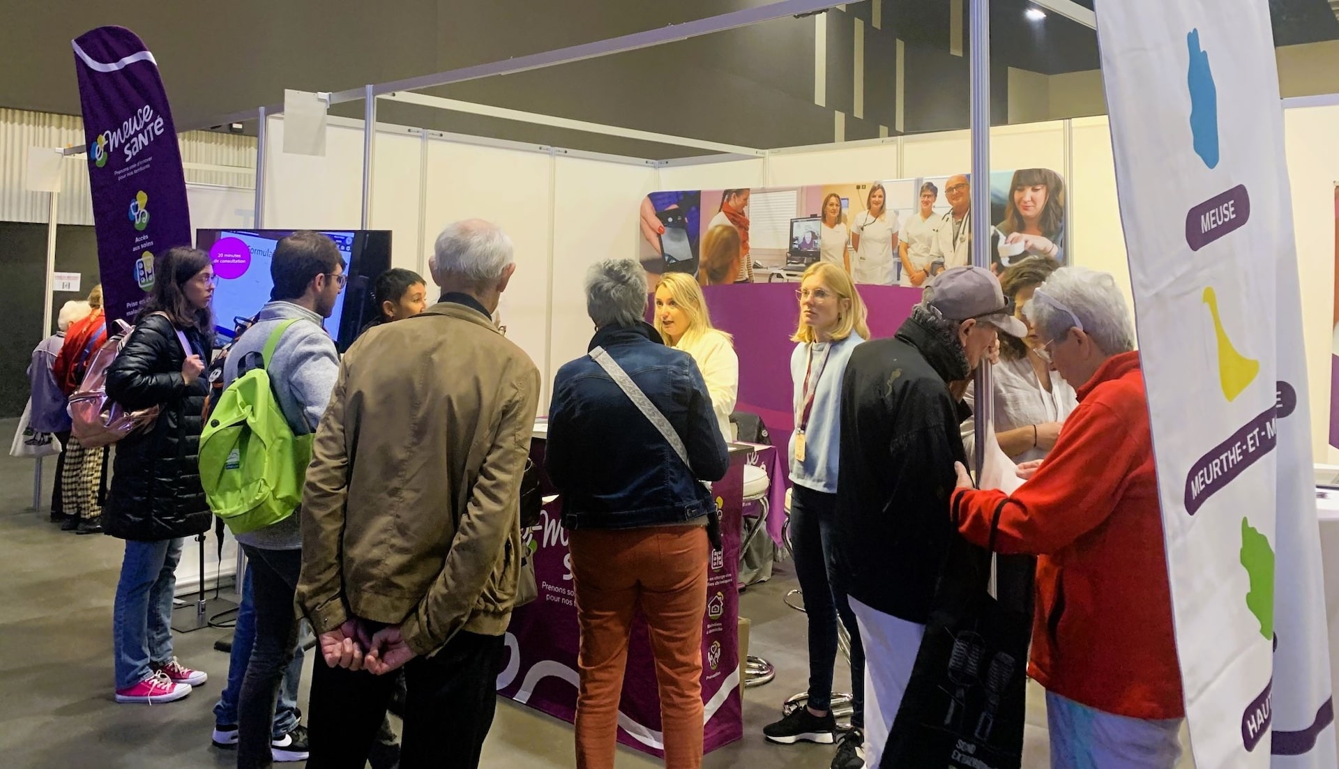 Participation d'e-Meuse santé au forum Objectif Santé