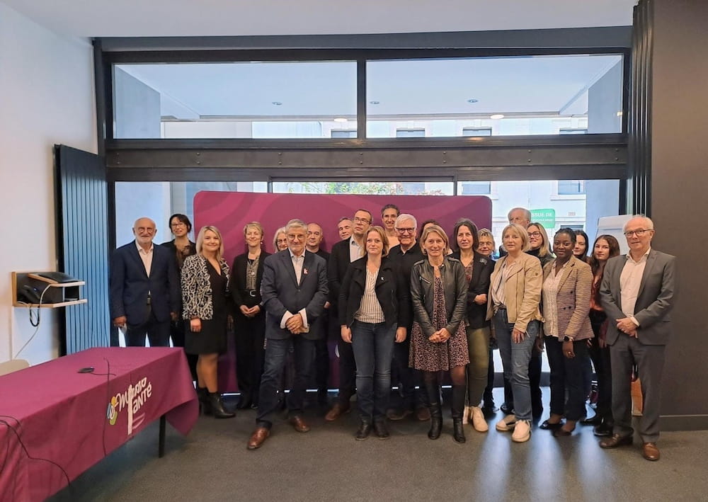 Photo des partenaires e-Meuse santé